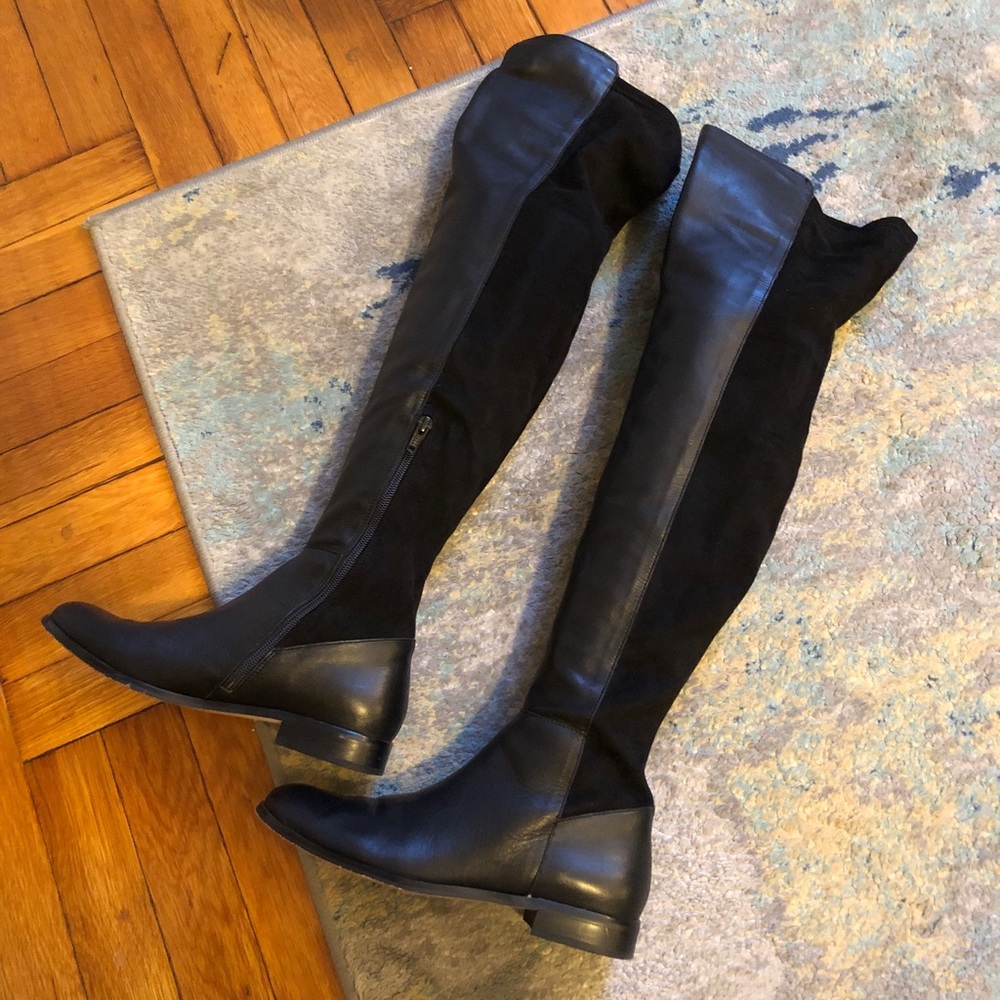 Over-the-Knee Luxury Leather Boots